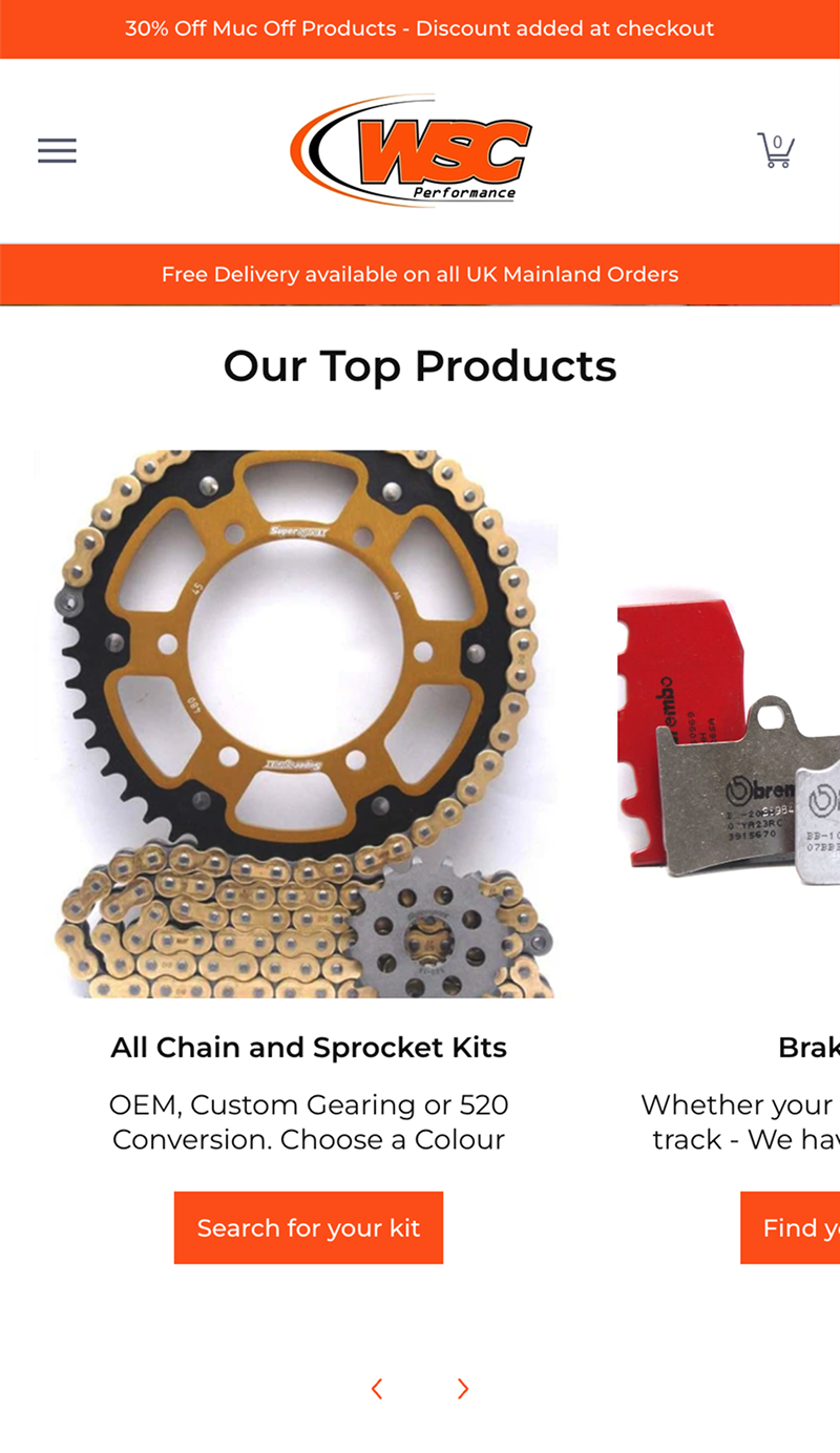 WSC Product Card before